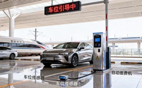 高铁站智慧停车场怎么解决？智能停车系统解决方案