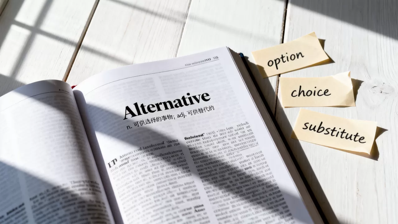 Alternative是什么?Alternative用法及近义词辨析 Alternative是什么?Alternative用法及近义词辨析