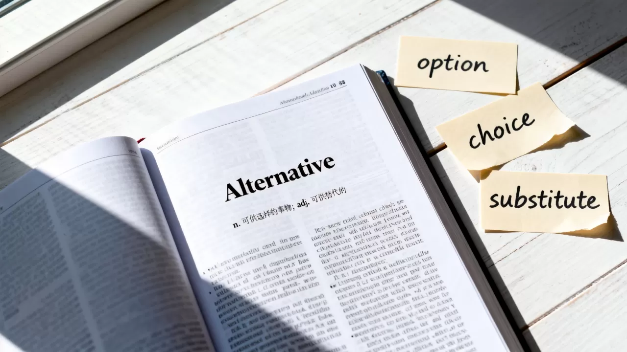 Alternative是什么?Alternative用法及近义词辨析 Alternative是什么?Alternative用法及近义词辨析