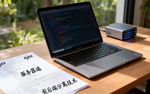 ajax和服务器端有什么区别？前后端分离技术有哪些