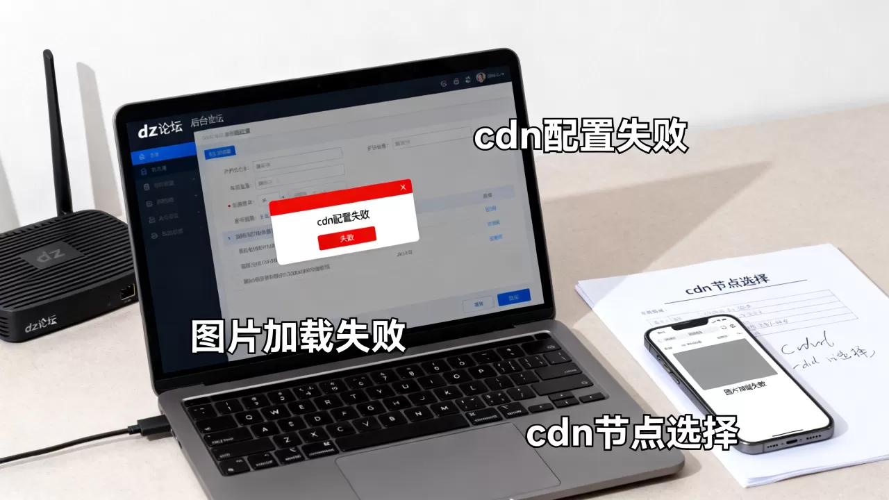 dz论坛挂cdn配置失败怎么办？dz论坛挂cdn后图片不显示
