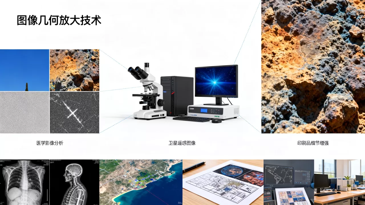 图像几何放大技术是什么?图像几何放大技术有哪些应用场景 图像几何放大技术是什么?图像几何放大技术有哪些应用场景