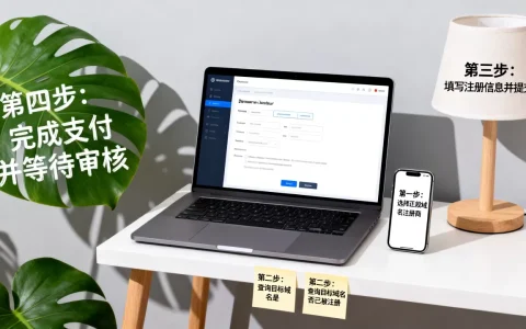 个人怎么申请域名？域名注册流程及注意事项