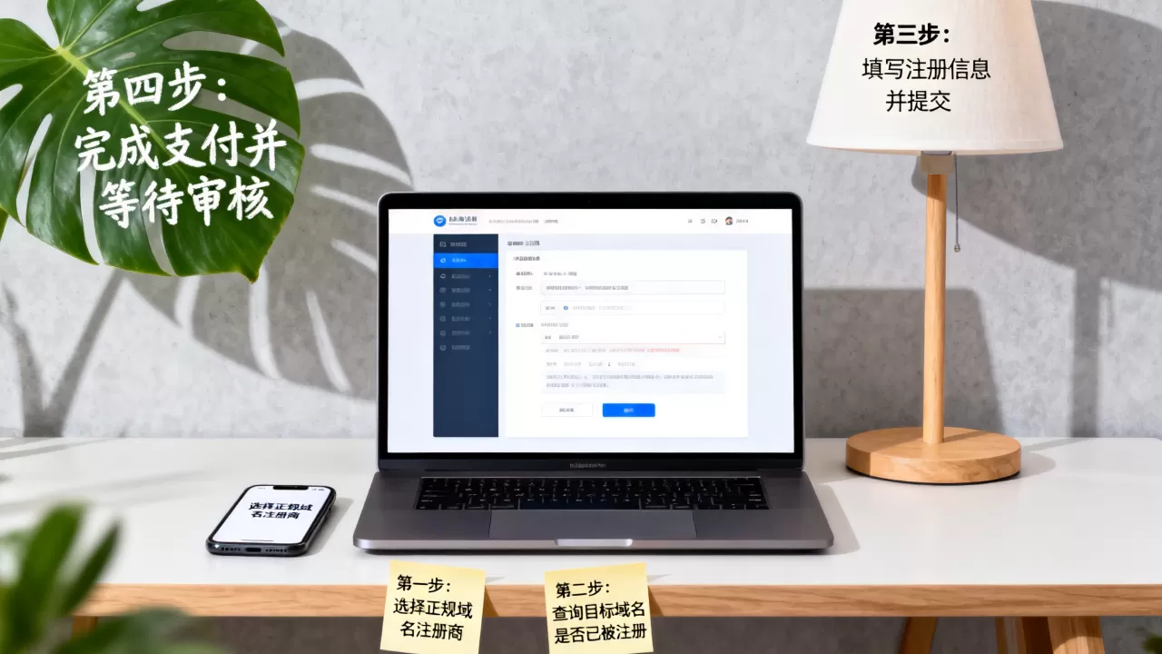 个人怎么申请域名?域名注册流程及注意事项 个人怎么申请域名?域名注册流程及注意事项