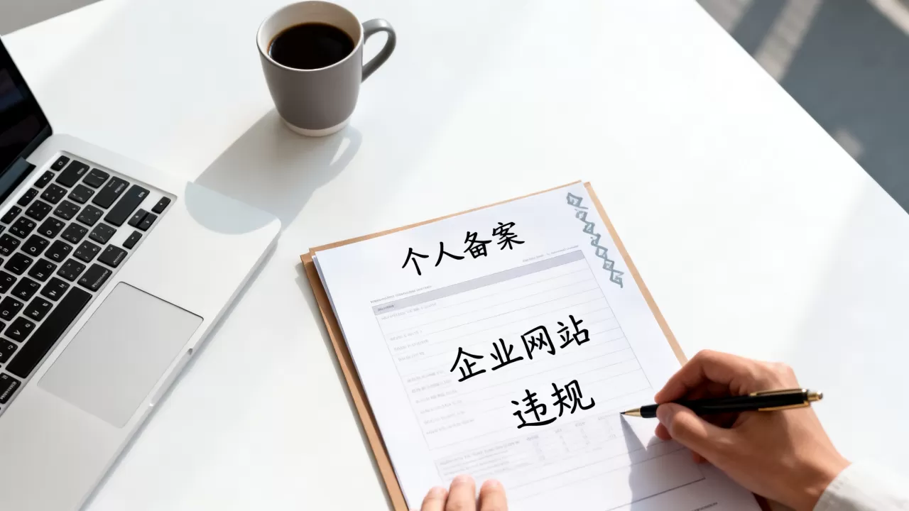 个人备案能做企业网站吗？个人备案企业网站违规吗