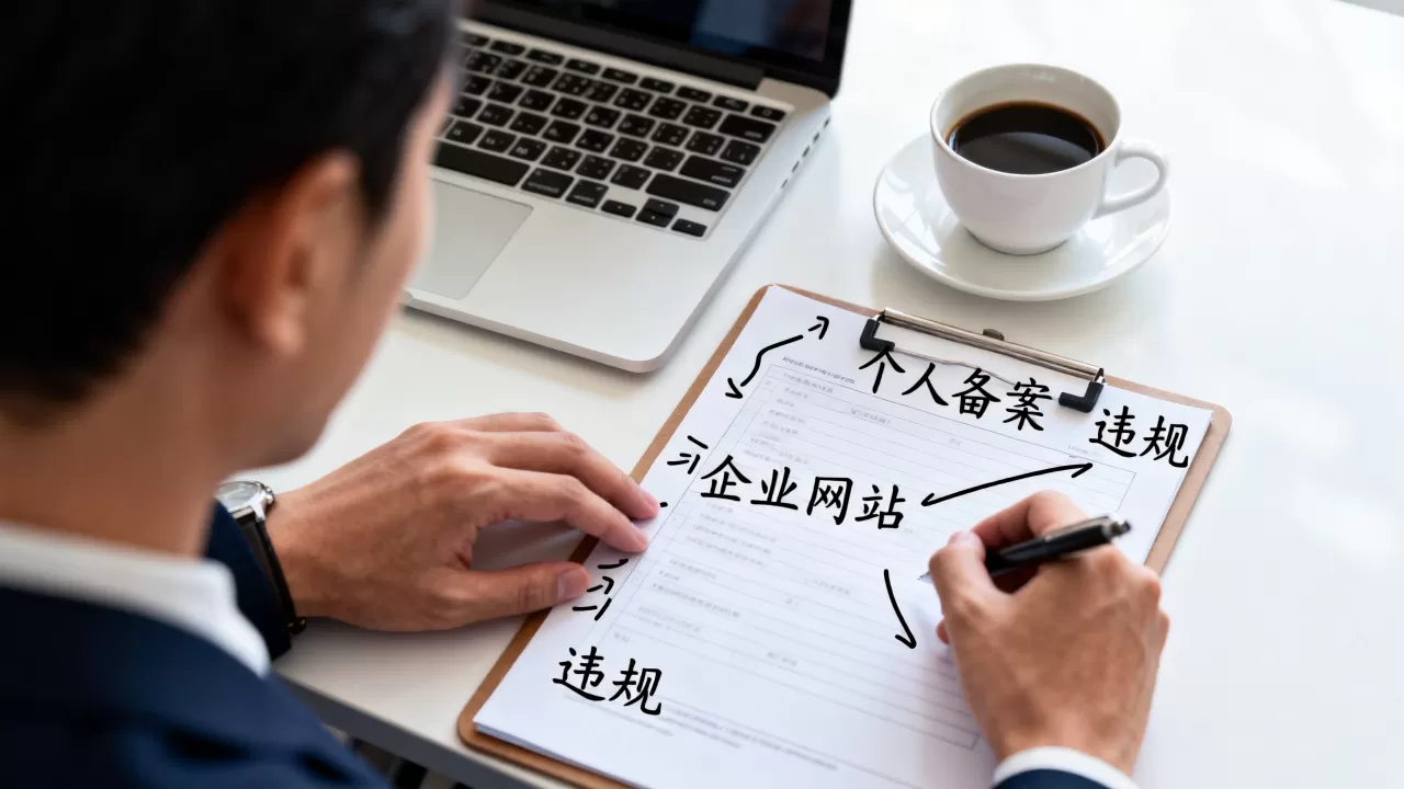 个人备案能做企业网站吗？个人备案企业网站违规吗