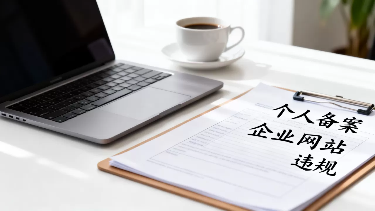 个人备案能做企业网站吗？个人备案企业网站违规吗