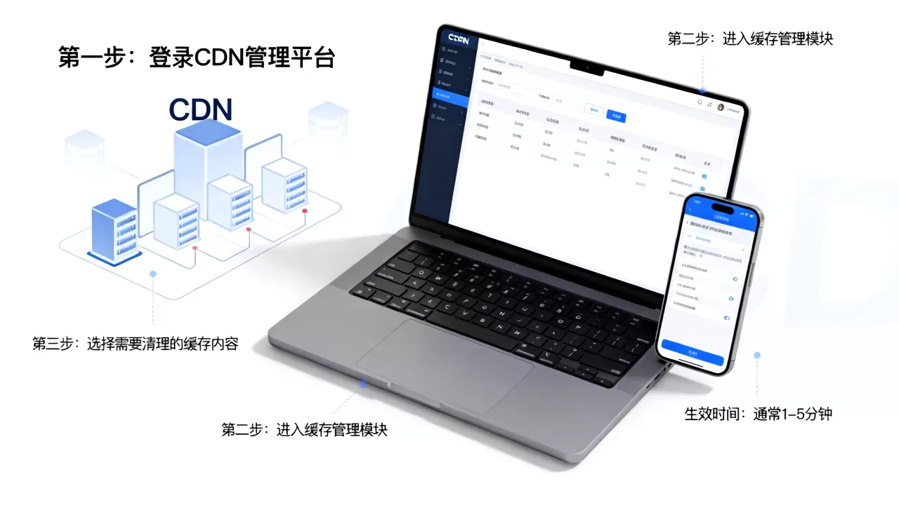 如何清理CDN缓存?清理CDN缓存后多久生效 如何清理CDN缓存?清理CDN缓存后多久生效