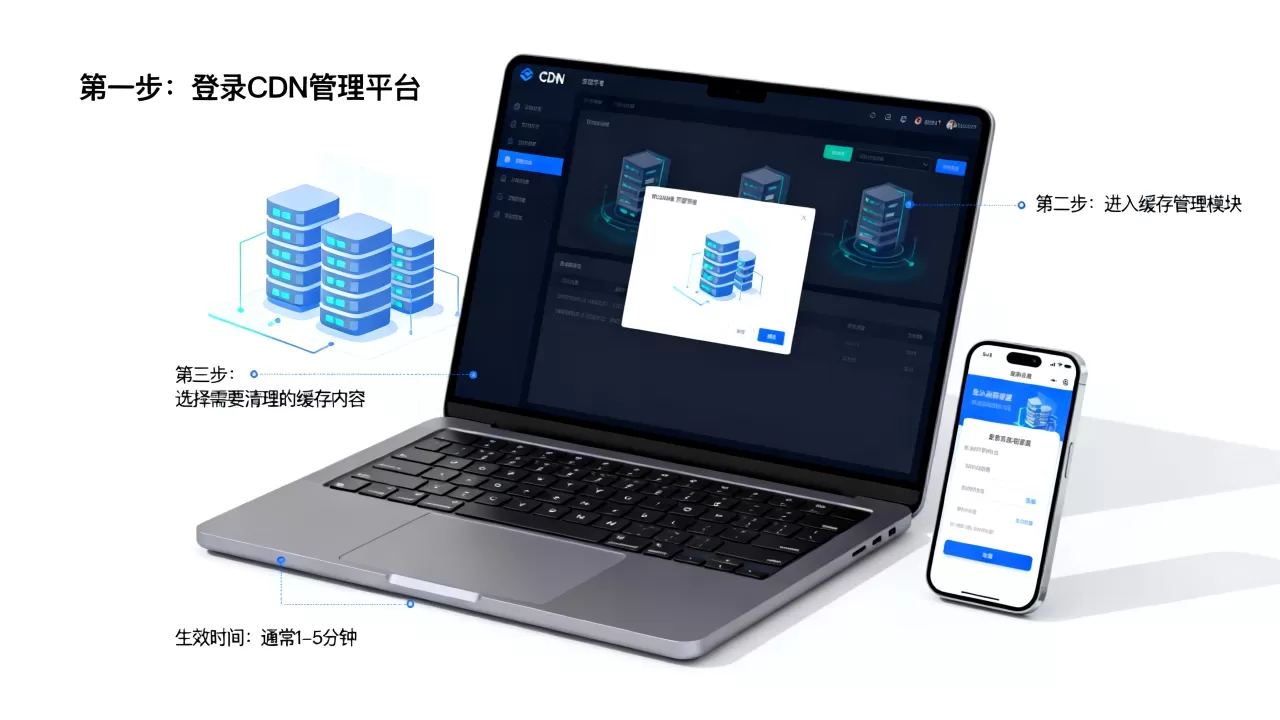 如何清理CDN缓存?清理CDN缓存后多久生效 如何清理CDN缓存?清理CDN缓存后多久生效