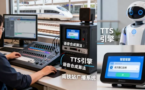 高铁站广播语音合成如何制作？智能语音合成技术有哪些应用