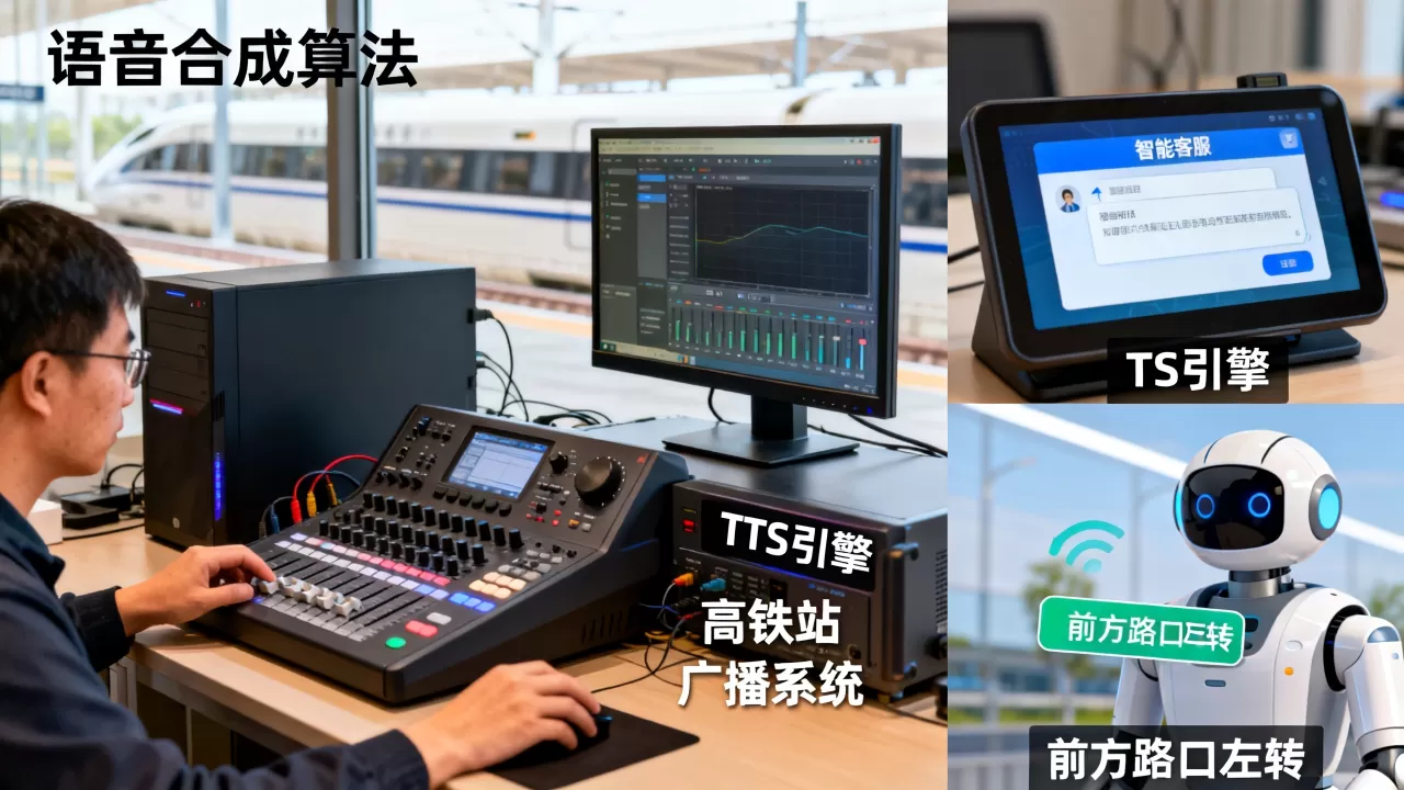 高铁站广播语音合成如何制作?智能语音合成技术有哪些应用 高铁站广播语音合成如何制作?智能语音合成技术有哪些应用