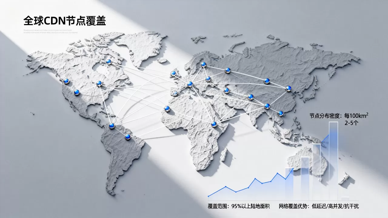 CDN网络覆盖范围多大?CDN节点分布有哪些优势 CDN网络覆盖范围多大?CDN节点分布有哪些优势