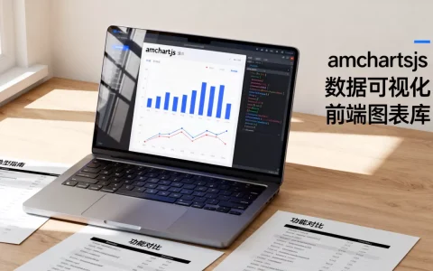 amchartsjs主要用来做什么？前端图表库选型指南