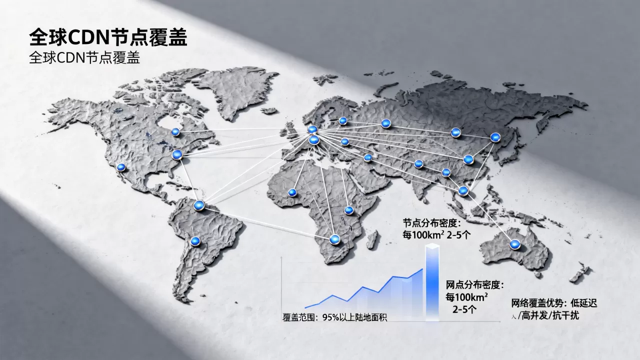 CDN网络覆盖范围多大?CDN节点分布有哪些优势 CDN网络覆盖范围多大?CDN节点分布有哪些优势