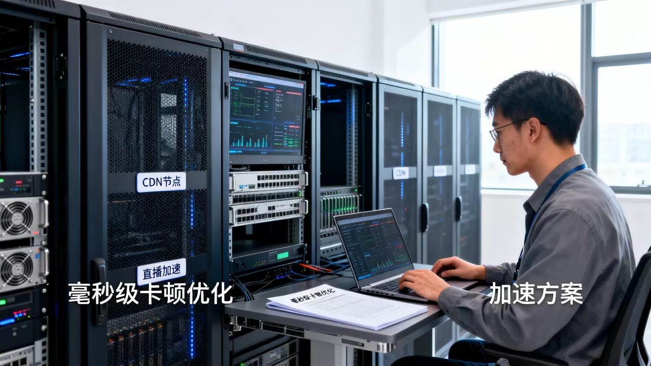 毫秒级CDN直播卡顿怎么办，CDN直播加速方案有哪些