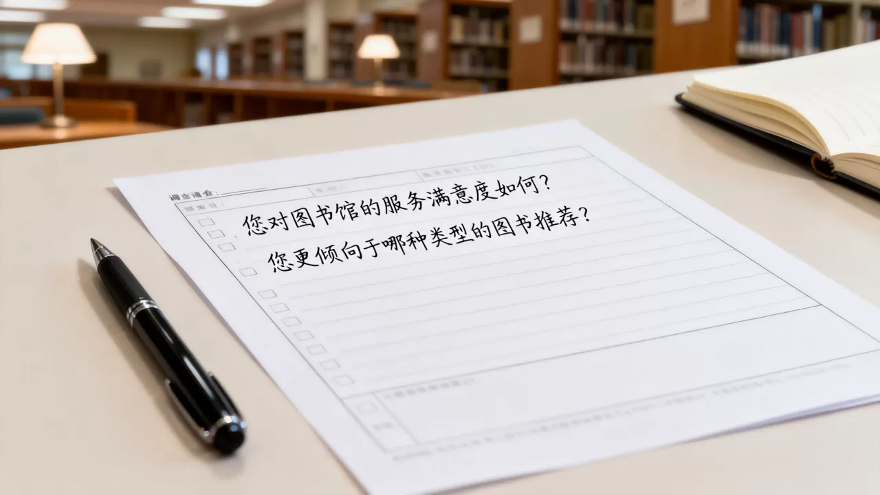 图书馆服务调查问卷怎么写?如何设计高回收率的问卷 图书馆服务调查问卷怎么写?如何设计高回收率的问卷