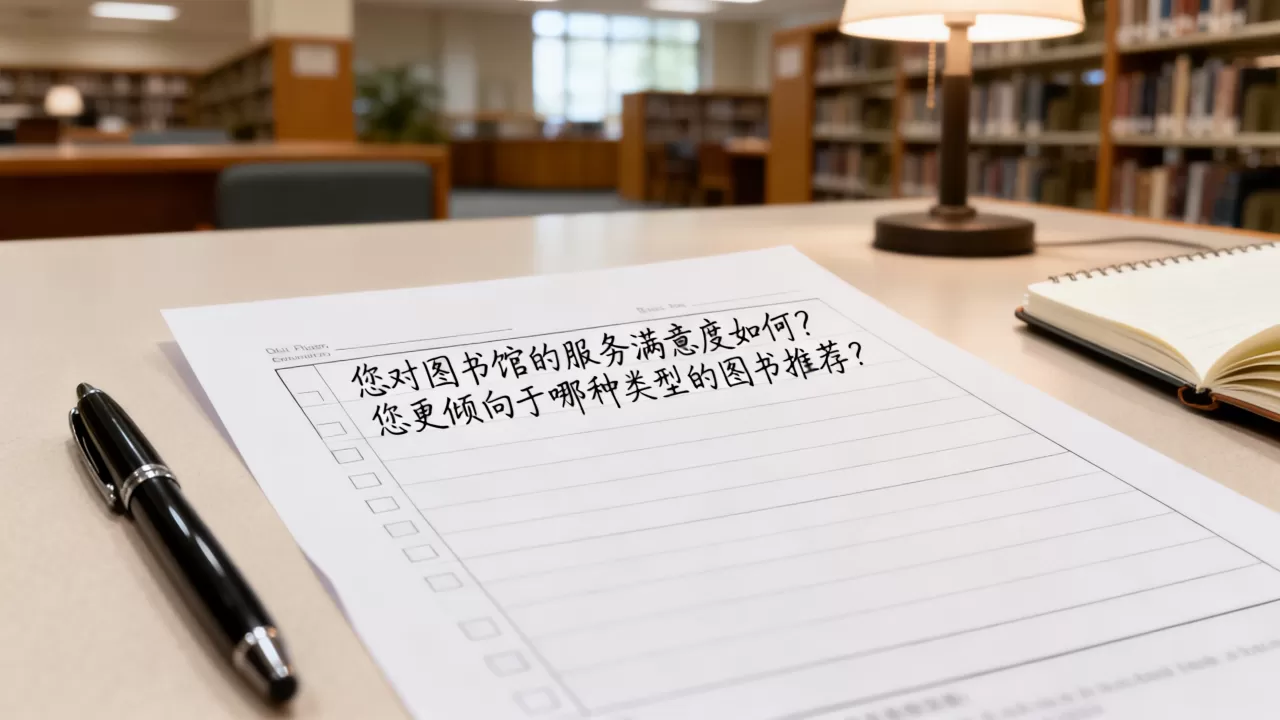 图书馆服务调查问卷怎么写?如何设计高回收率的问卷 图书馆服务调查问卷怎么写?如何设计高回收率的问卷
