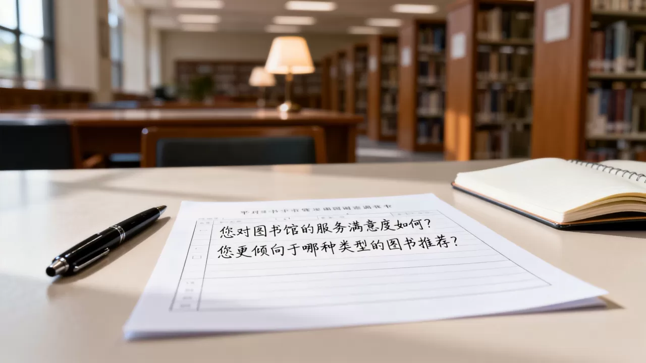 图书馆服务调查问卷怎么写?如何设计高回收率的问卷 图书馆服务调查问卷怎么写?如何设计高回收率的问卷