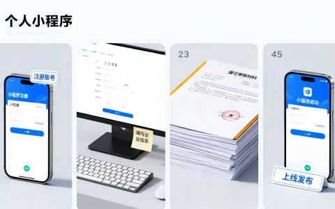 个人小程序怎么上线？个人小程序注册流程及费用详解