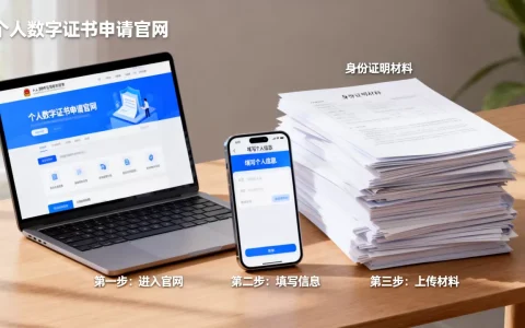 个人数字证书怎么申请？个人数字证书申请流程