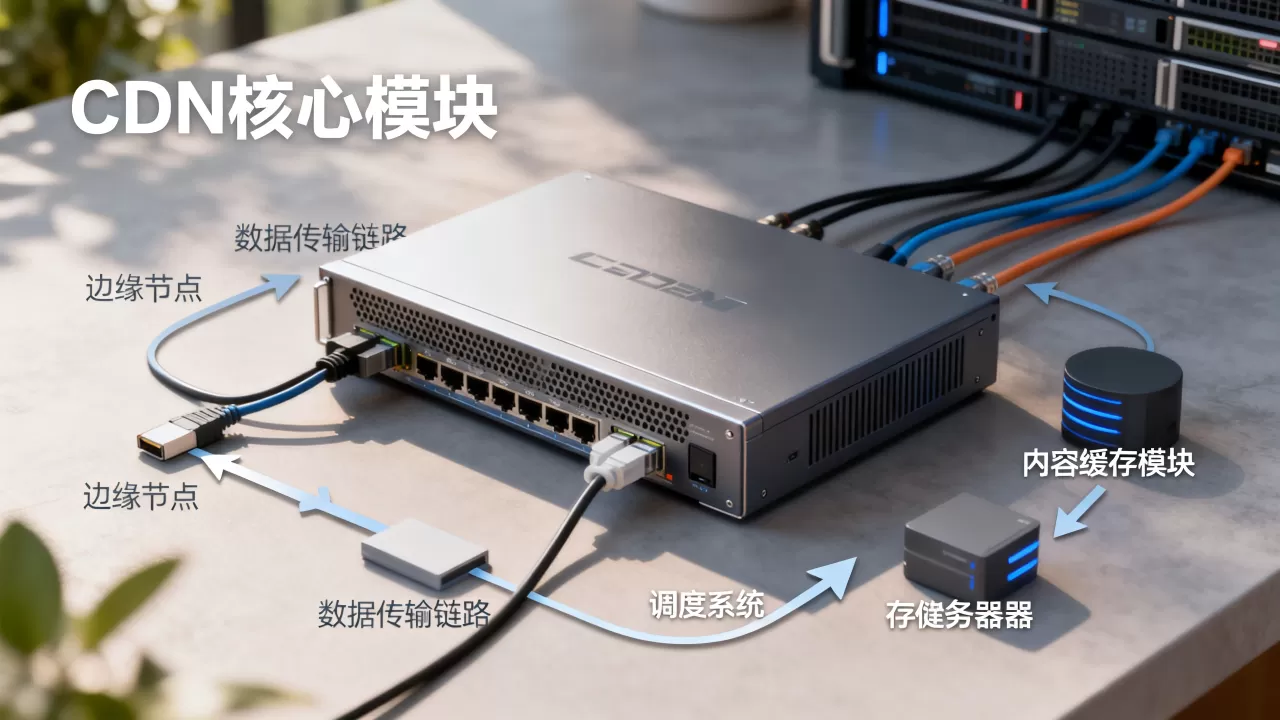 CDN核心模块有哪些？CDN加速原理详解