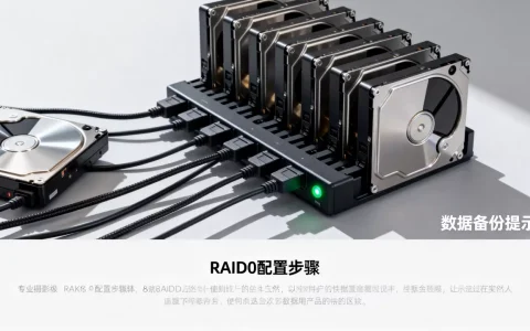 多硬盘数据安全如何保障？多硬盘RAID阵列配置教程
