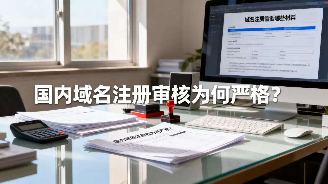 国内域名注册审核为何严格？域名注册需要哪些材料