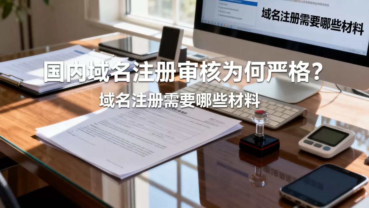 国内域名注册审核为何严格？域名注册需要哪些材料