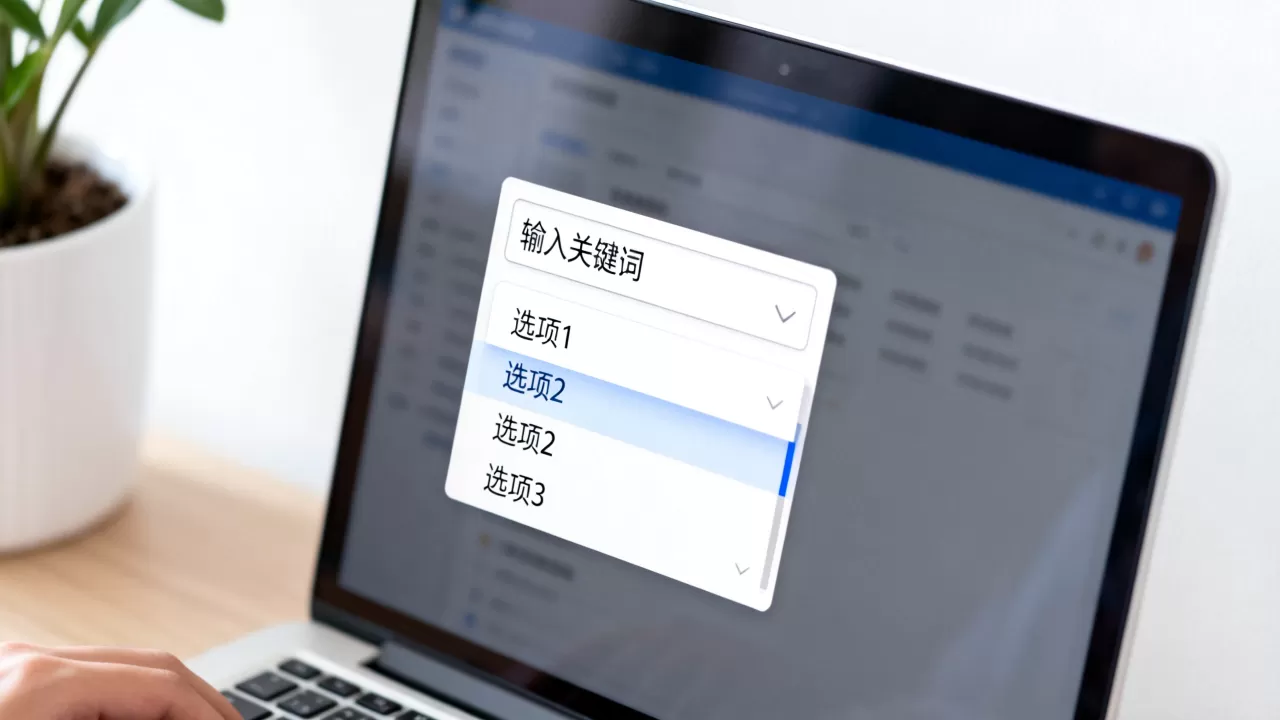 输入框文字改变为何展示下拉列表？ajax实现输入框文字改变展示下拉列表
