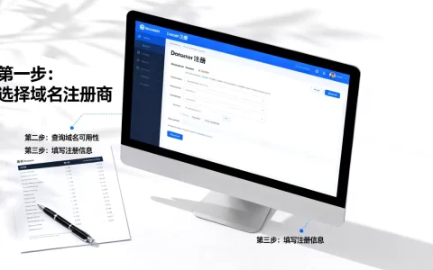 商城域名注册怎么操作？域名注册流程及费用详解