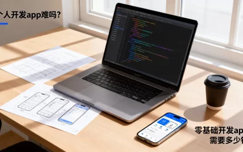 个人开发app难吗？零基础开发app需要多少钱