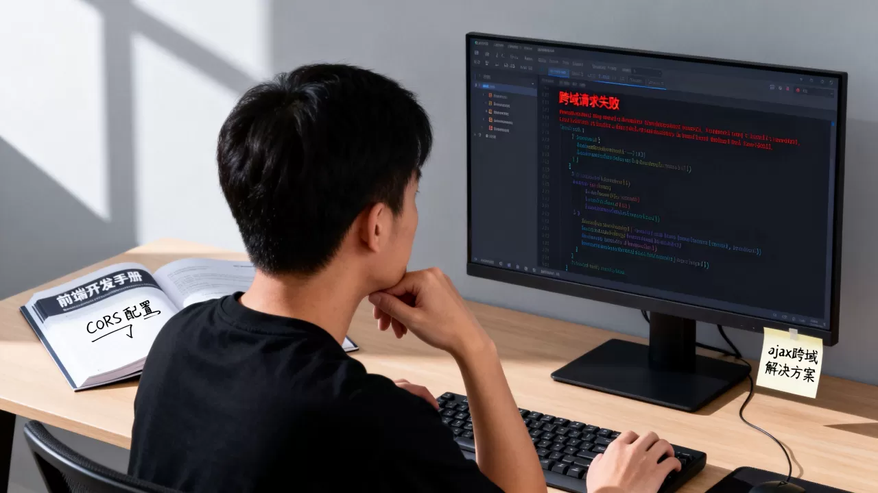 ajax跨域调用webapi怎么解决？前端跨域请求失败怎么配置