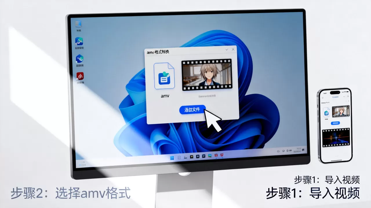 amv视频格式转换器怎么用？amv格式转换工具推荐