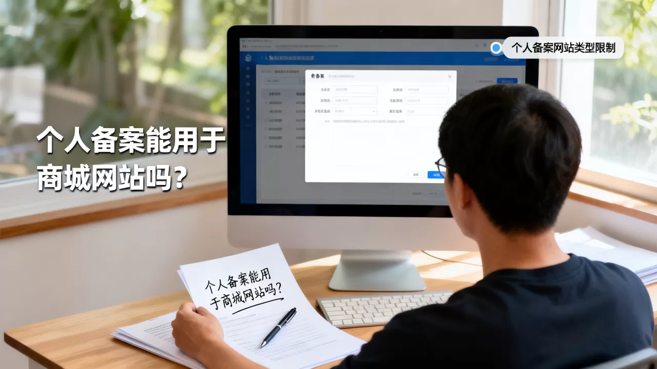 个人备案能用于商城网站吗?个人备案网站类型限制 个人备案能用于商城网站吗?个人备案网站类型限制