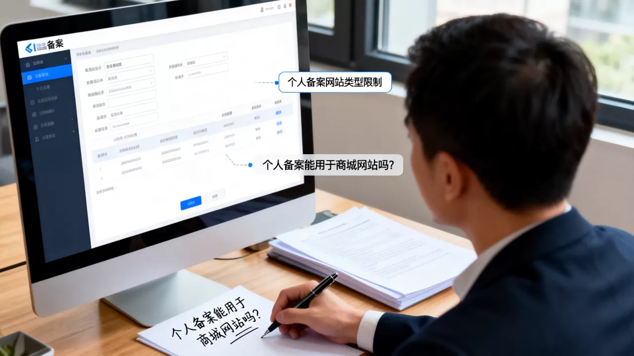 个人备案能用于商城网站吗?个人备案网站类型限制 个人备案能用于商城网站吗?个人备案网站类型限制