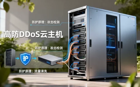高防ddos云主机怎么选？高防服务器防护原理