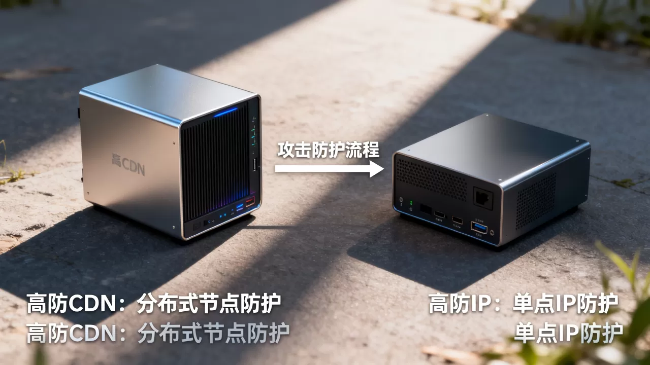 高防CDN和高防IP有什么区别?高防IP和高防CDN哪个更安全 高防CDN和高防IP有什么区别?高防IP和高防CDN哪个更安全