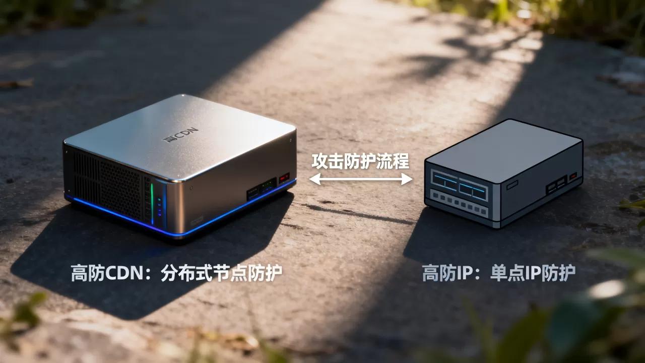 高防CDN和高防IP有什么区别?高防IP和高防CDN哪个更安全 高防CDN和高防IP有什么区别?高防IP和高防CDN哪个更安全
