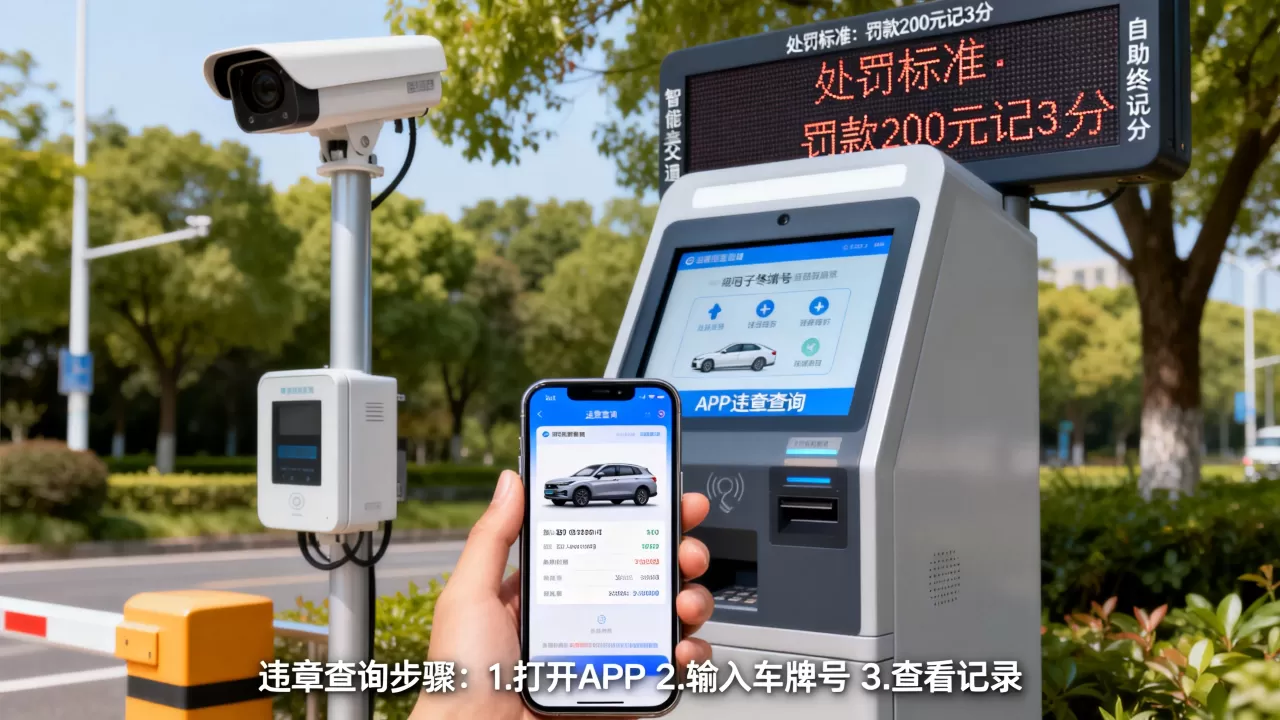 智能交通管理系统启用后如何处罚?智能交通违章查询方法 智能交通管理系统启用后如何处罚?智能交通违章查询方法