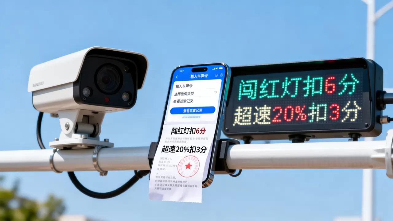 智能交通设备启用后违章怎么查?交通违章查询扣分标准 智能交通设备启用后违章怎么查?交通违章查询扣分标准