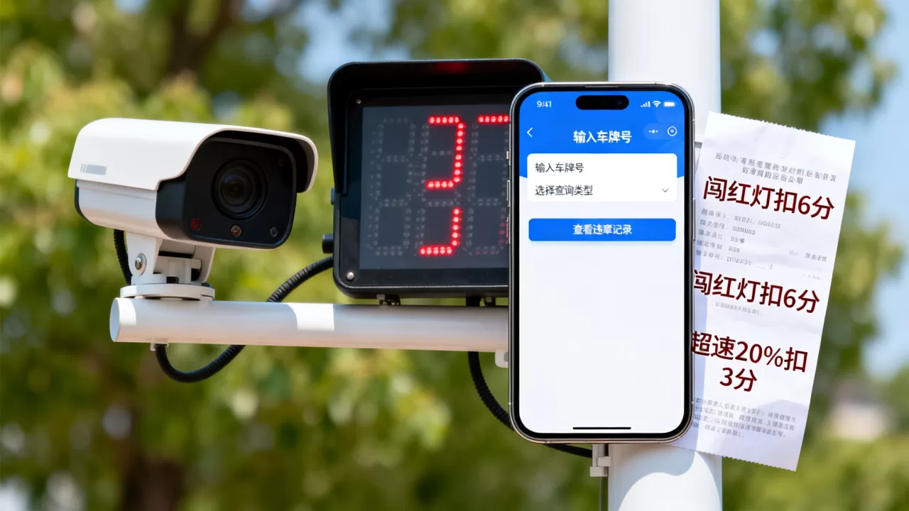 智能交通设备启用后违章怎么查?交通违章查询扣分标准 智能交通设备启用后违章怎么查?交通违章查询扣分标准