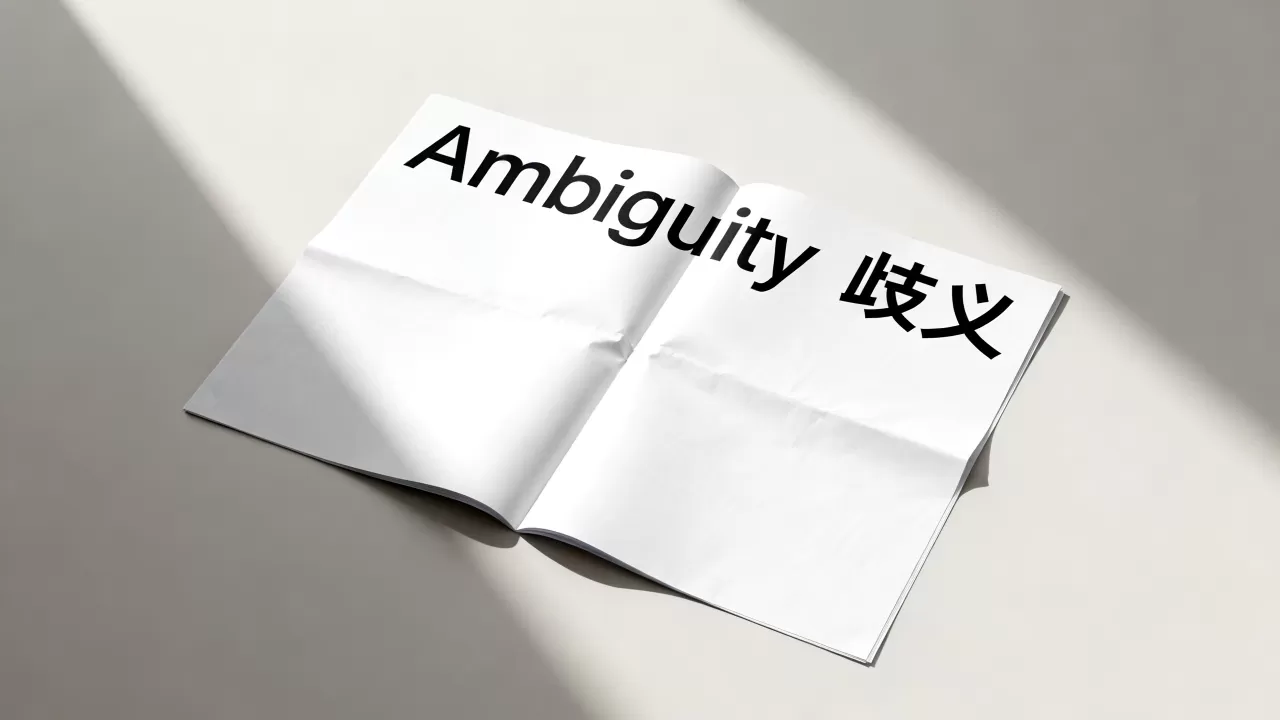 Ambiguity是什么意思?Ambiguity的中文翻译 Ambiguity是什么意思?Ambiguity的中文翻译