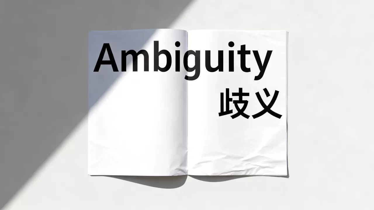 Ambiguity是什么意思?Ambiguity的中文翻译 Ambiguity是什么意思?Ambiguity的中文翻译
