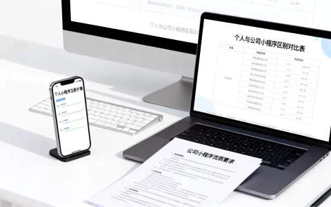 个人小程序和公司小程序有什么区别？个人小程序怎么注册