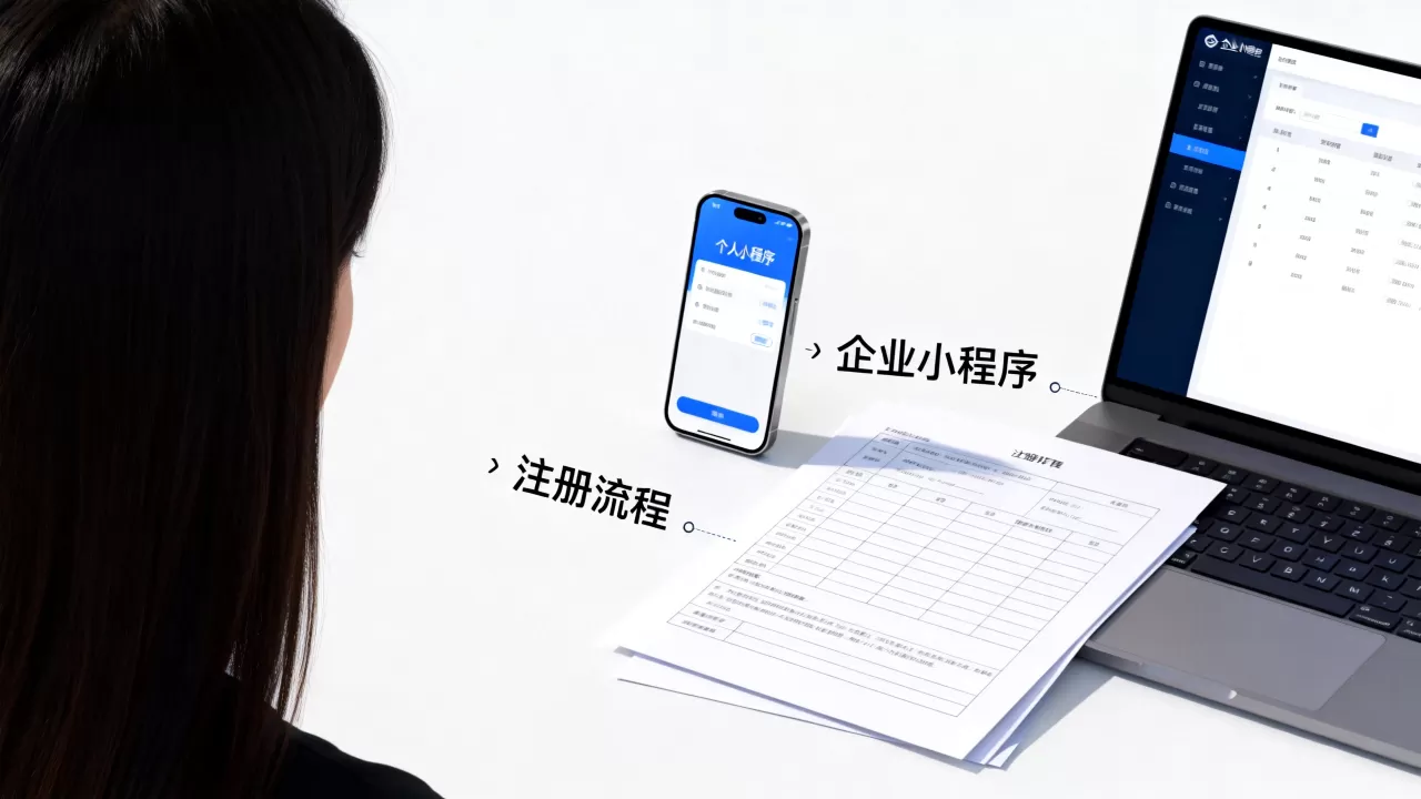 个人小程序和企业小程序有啥区别？个人小程序注册流程