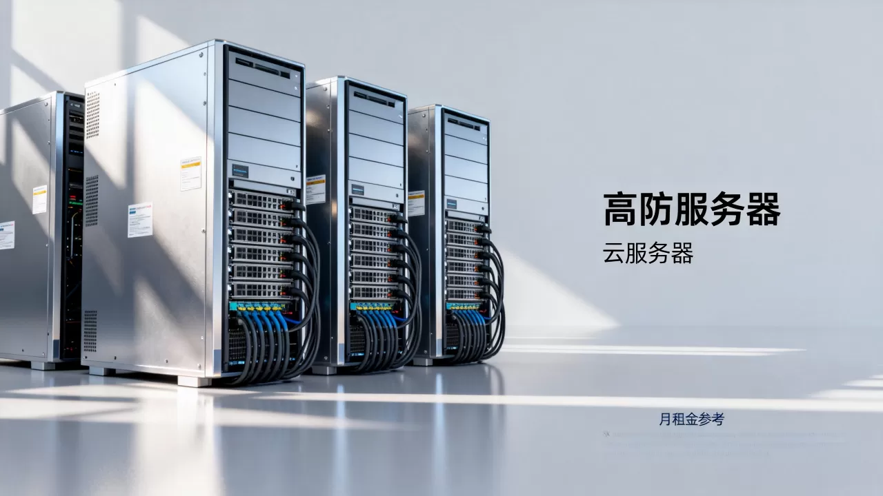 高防服务器和云服务器有什么区别？高防服务器租用多少钱一个月