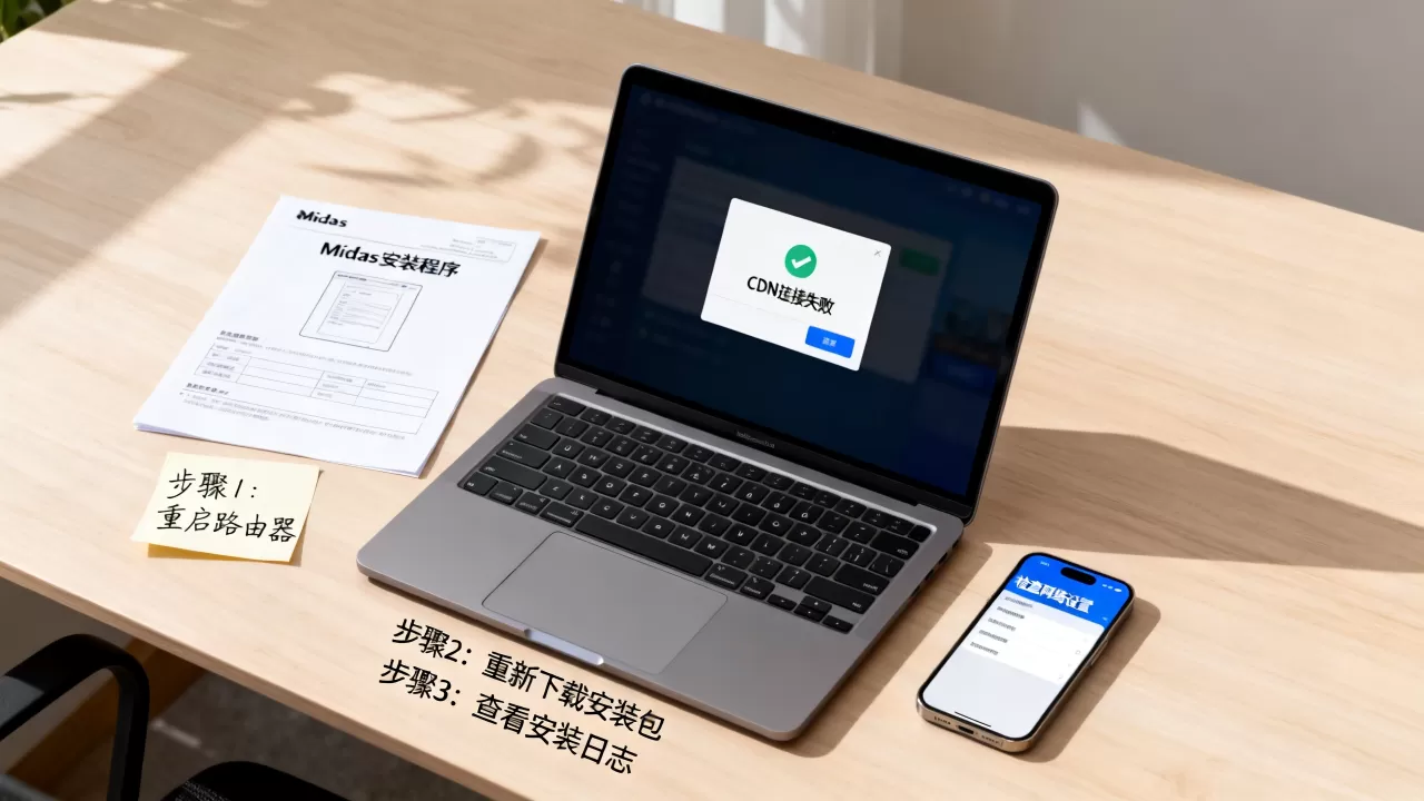 执行CDN失败迈达斯怎么办?迈达斯软件安装失败解决方法 执行CDN失败迈达斯怎么办?迈达斯软件安装失败解决方法