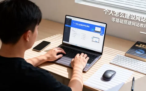 个人怎么建设网站？零基础搭建网站教程