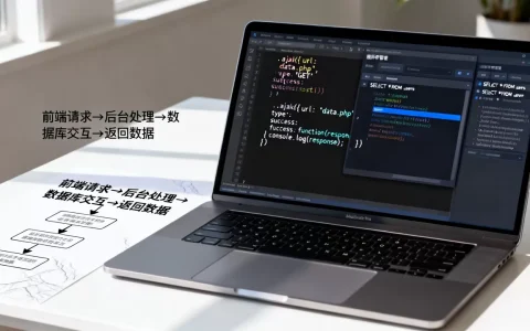 ajax交互数据库怎么实现？前端ajax请求后台数据