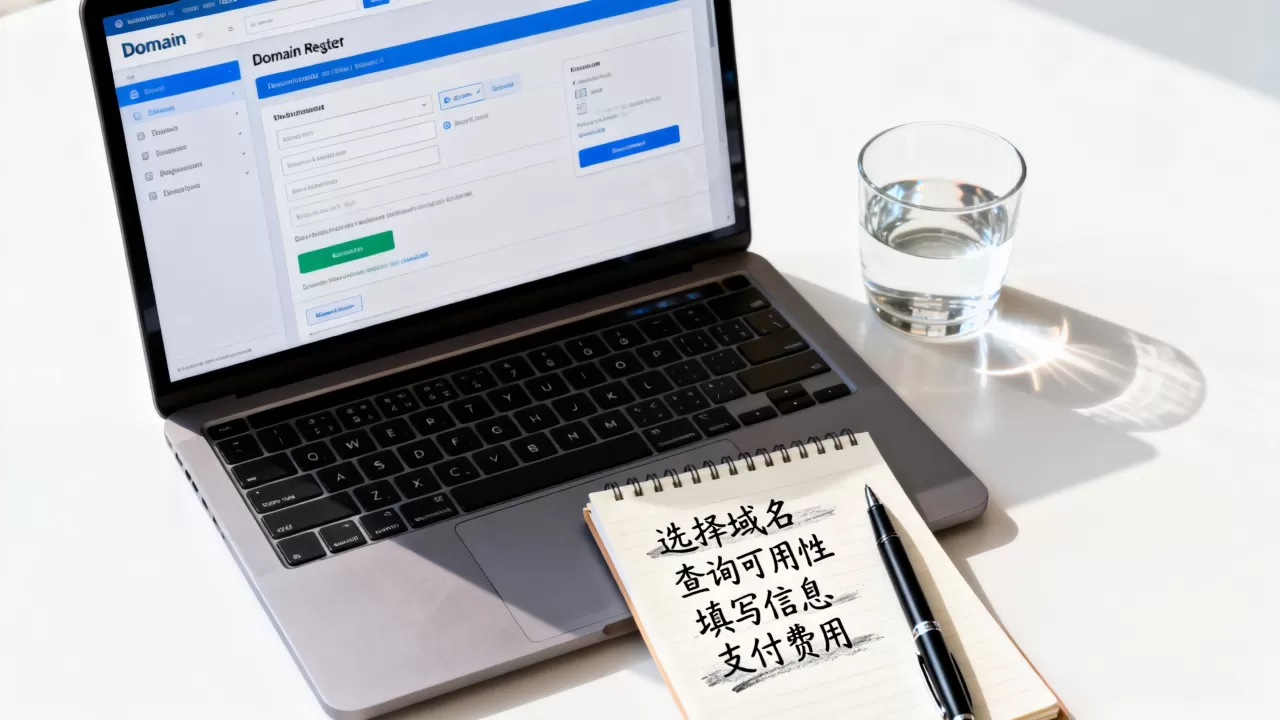 个人怎么注册域名？域名注册流程及注意事项